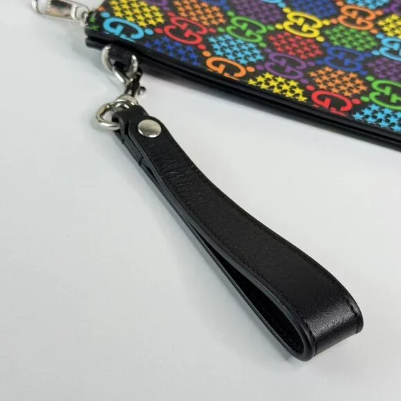 Gucci Clutch Psychedelic Print GG Coated Canvas - Picture 5 of 7